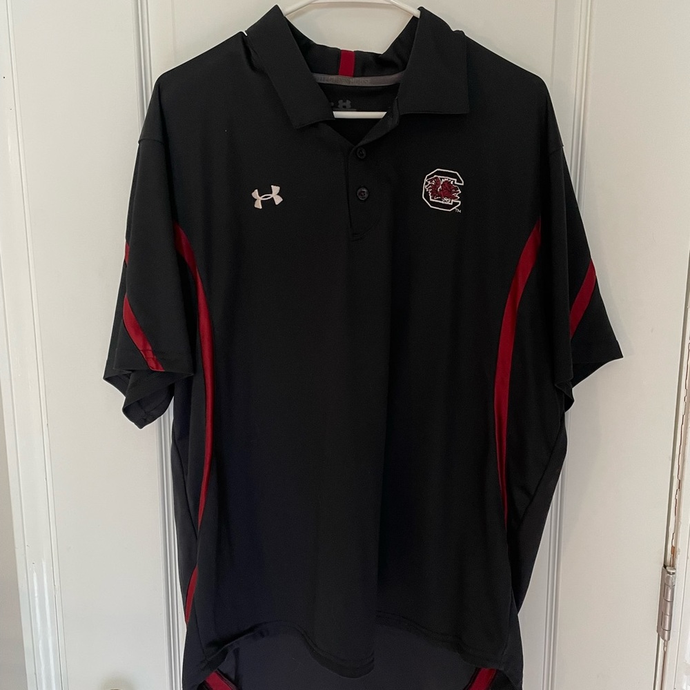 USC Gamecocks Under Armour Team Polo Size XL